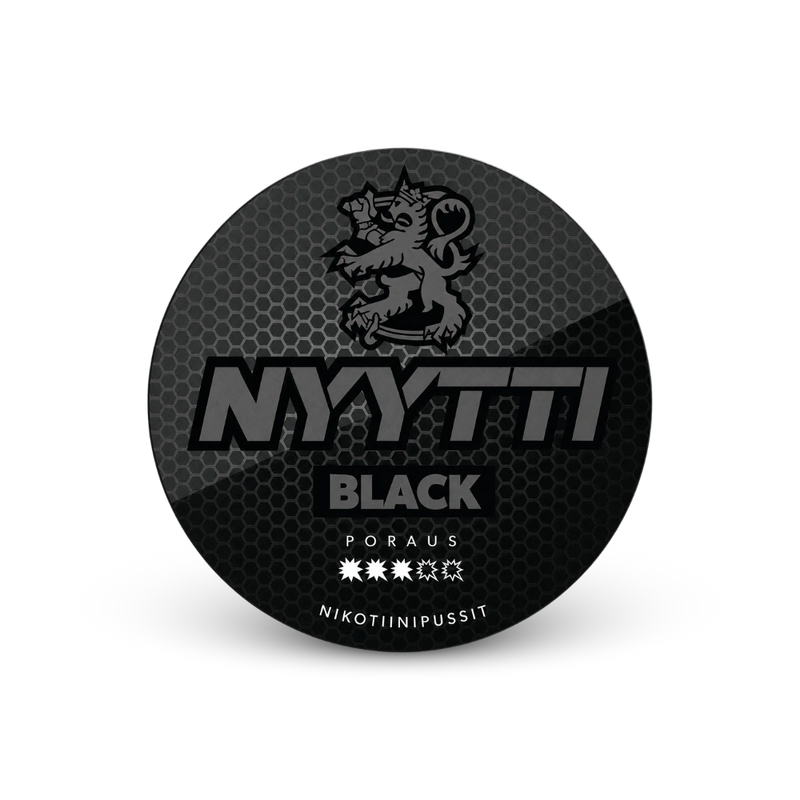 Nyytti Black – puszka saszetekh nikotynowych
