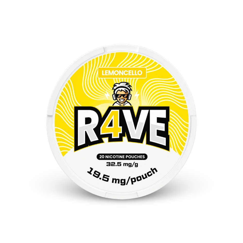 RAVE Lemoncello 32,5mg – puszka woreczków nikotynowych