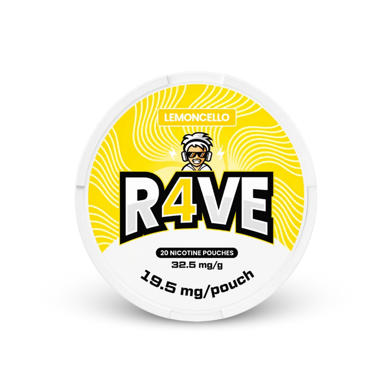 RAVE Lemoncello 32,5mg – puszka woreczków nikotynowych