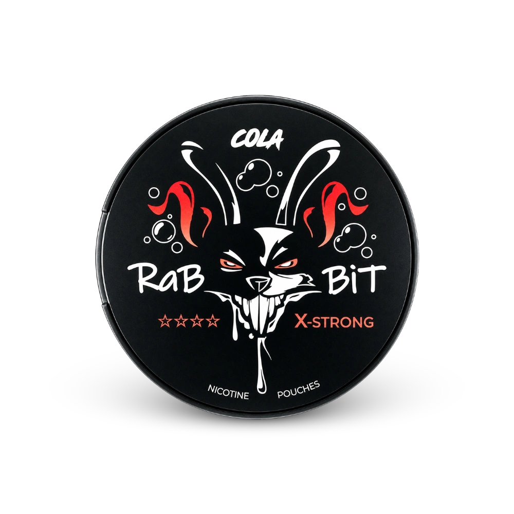 Rabbit Cola – puszka woreczków nikotynowych