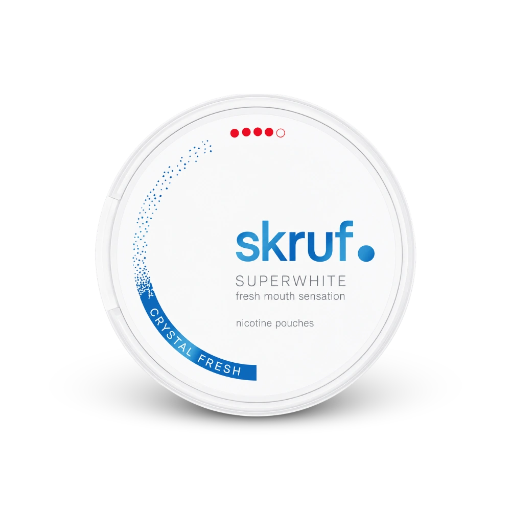SKRUF Crystal Fresh Extra Strong – puszka poduszek nikotynowych