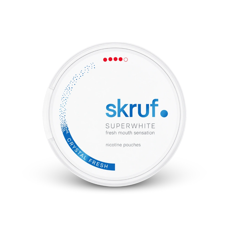 SKRUF Crystal Fresh Extra Strong – puszka poduszek nikotynowych