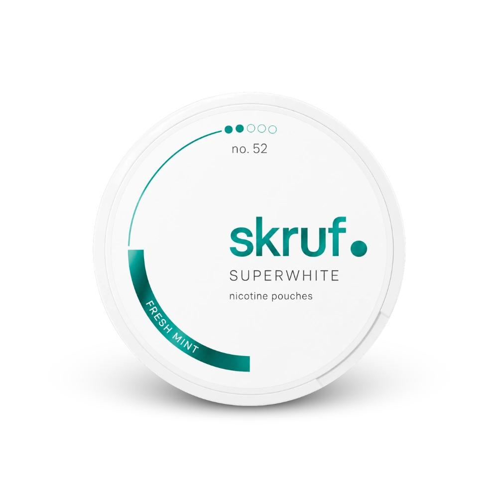 SKRUF Fresh Mint S2 – puszka woreczków nikotynowych