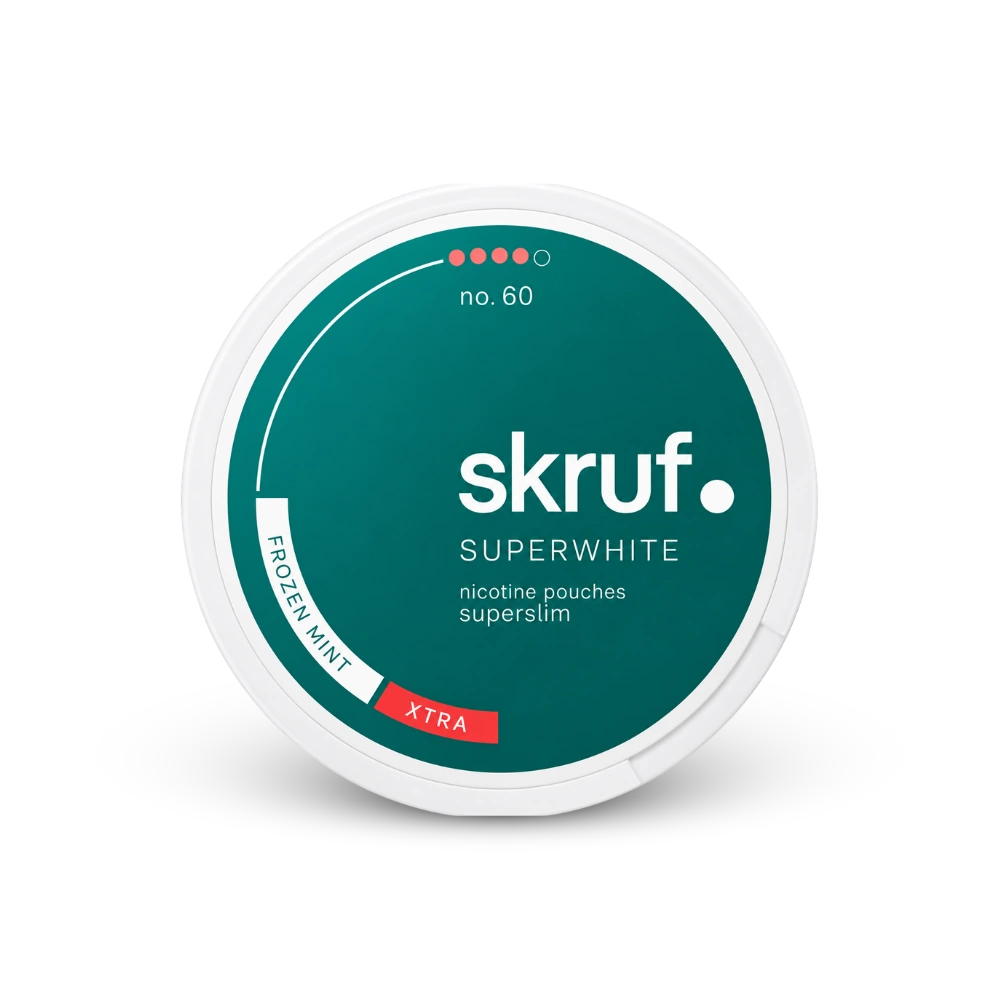 SKRUF Frozen Mint Superslim S4 – opakowanie woreczków nikotynowych