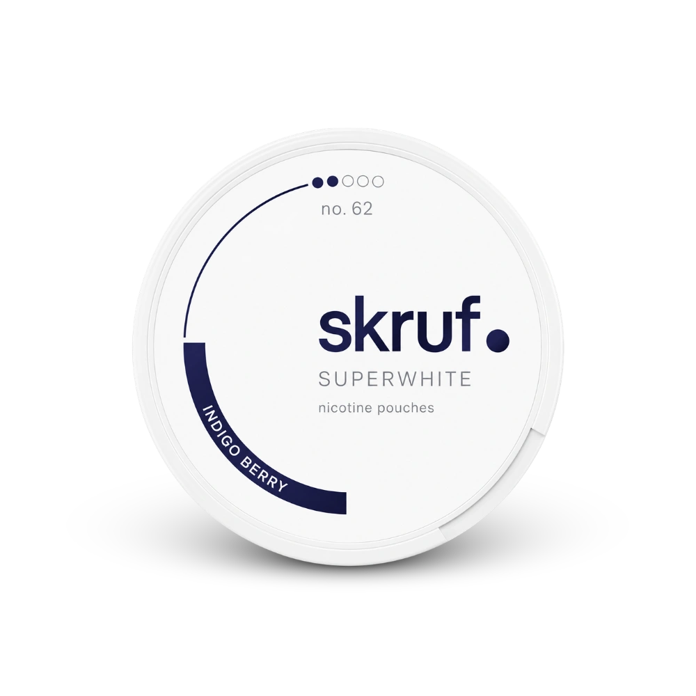 SKRUF Indigo Berry S2 – puszka woreczków nikotynowych