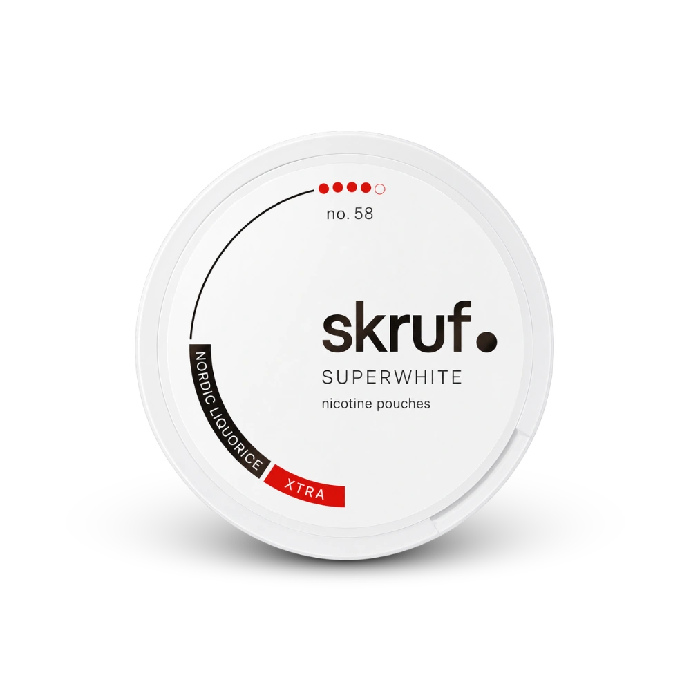 SKRUF Nordic Liqourice S4 – puszka saszetekek nikotynowych