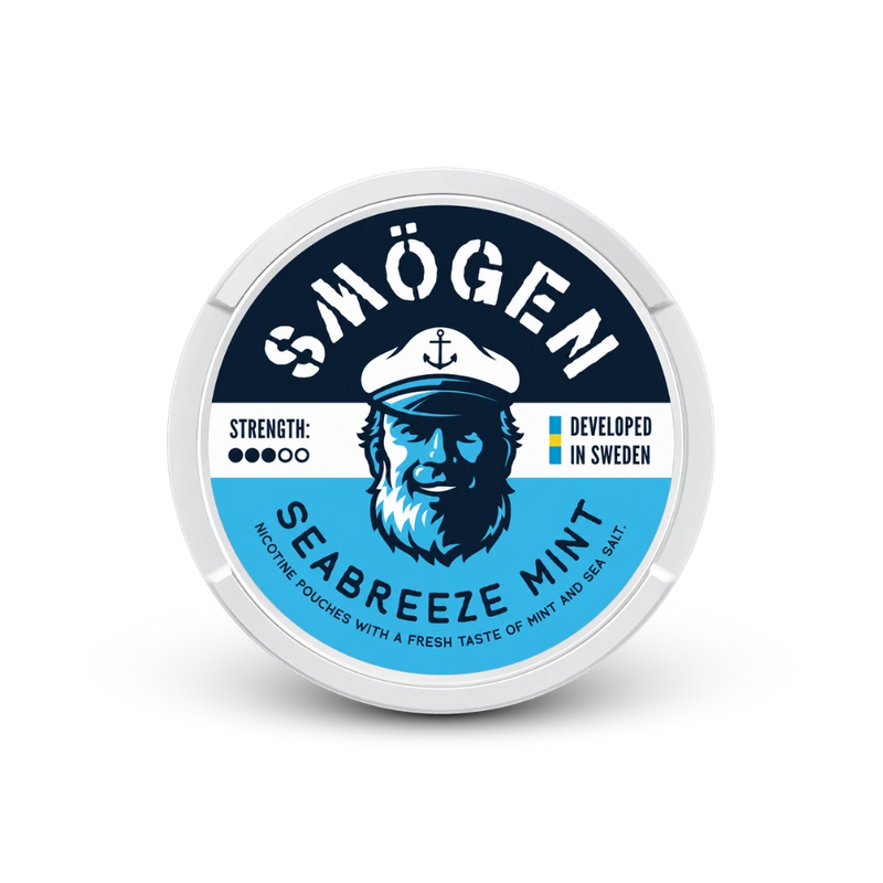 Smögen Seabreeze Mint – puszka saszetek nikotynowych