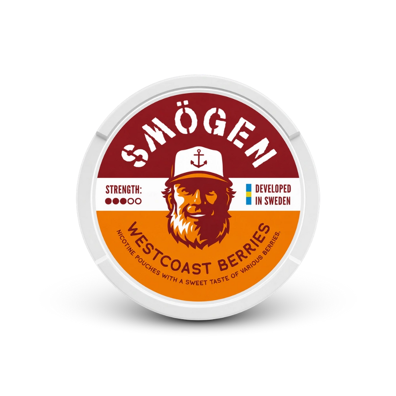 Smögen Westcoast Berries – puszka woreczków nikotynowych