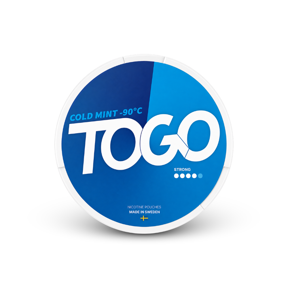 TOGO Cold Mint -90°C – puszka woreczków nikotynowych