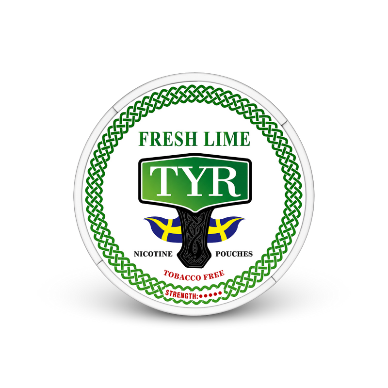 TYR Fresh Lime – puszka woreczków nikotynowych