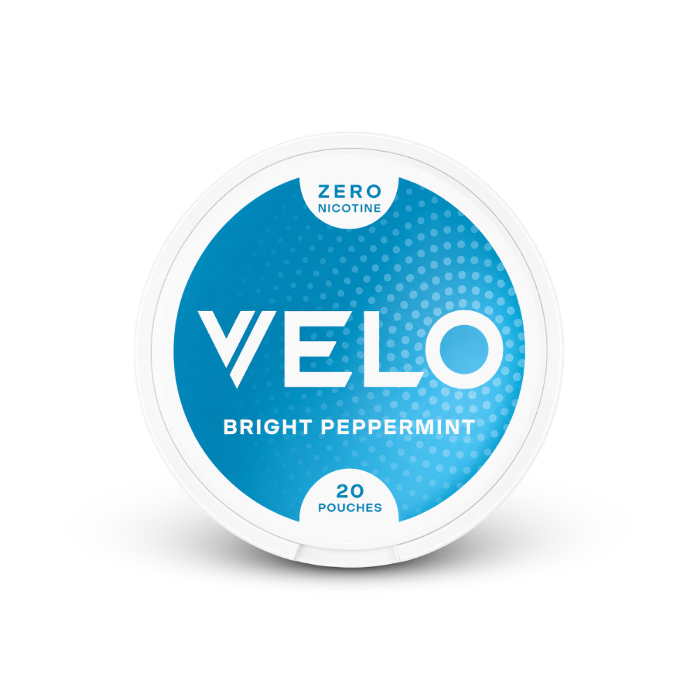 VELO Bright Peppermint Zero – puszka woreczków nikotynowych