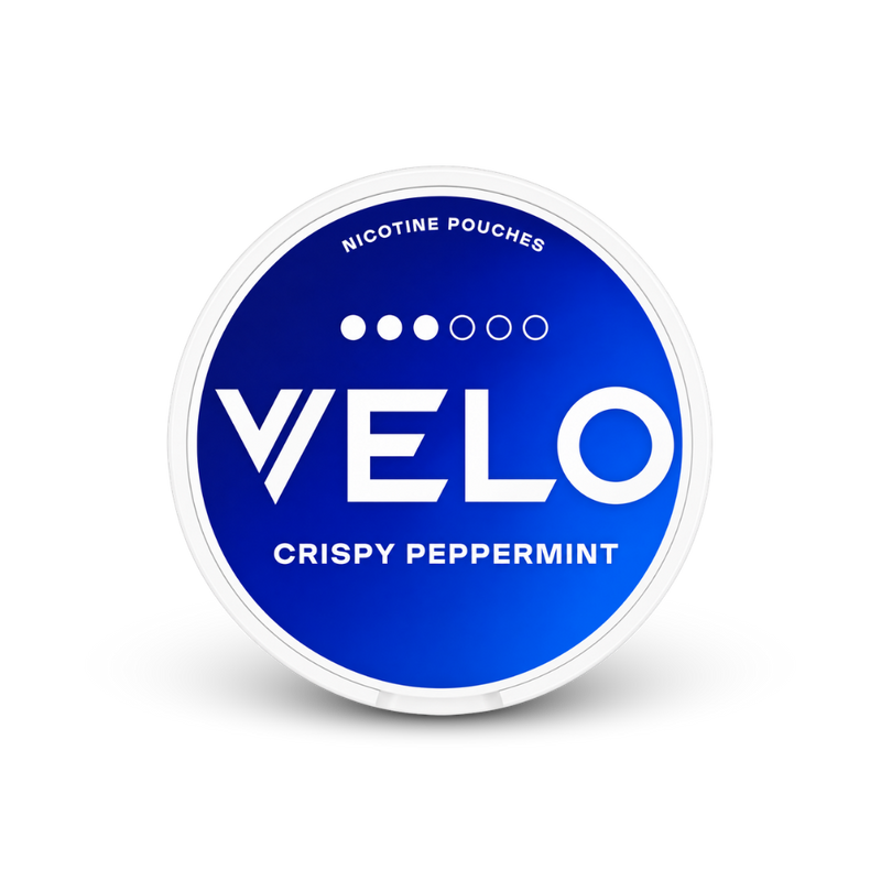 VELO Crispy Peppermint Mini – puszka saszetki nikotynowej
