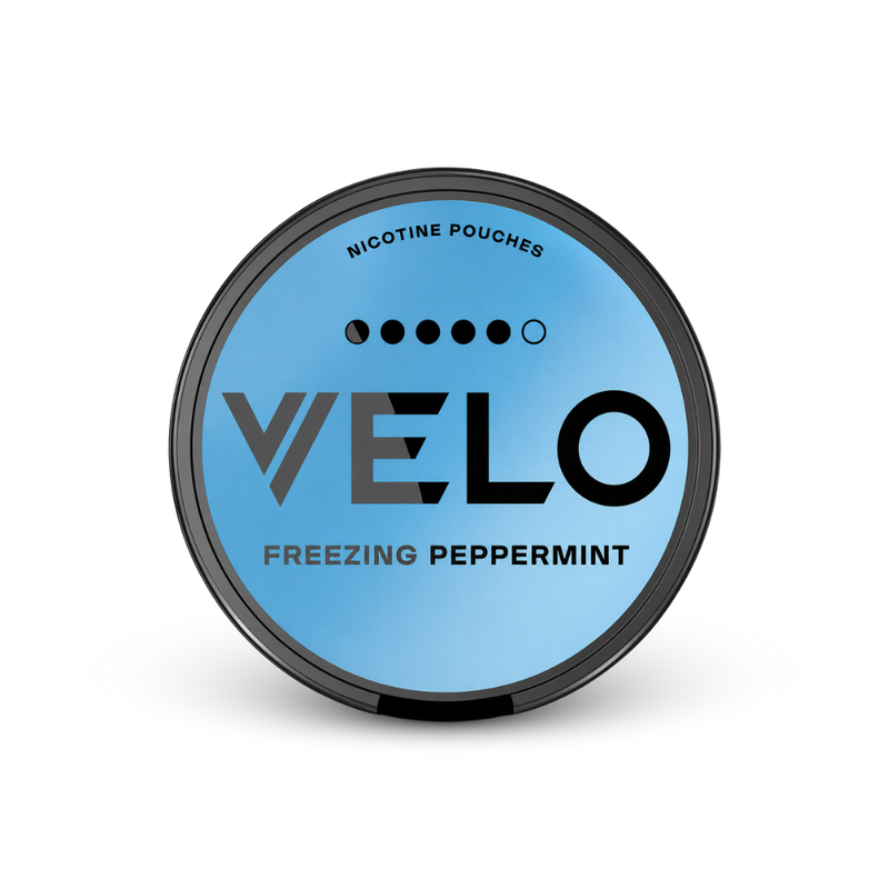 VELO Freezing Peppermint Ultra – puszka woreczków nikotynowych