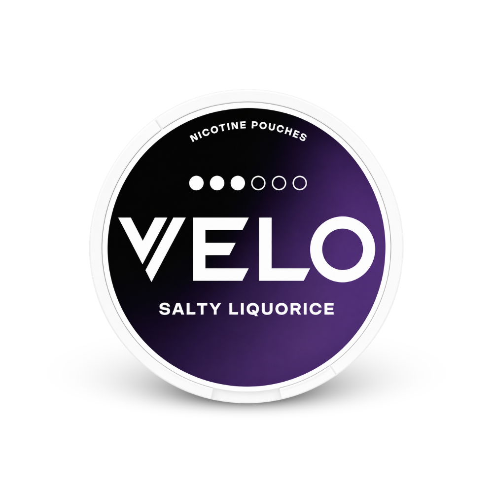 VELO Salty Liquorice – puszka saszetki nikotynowej