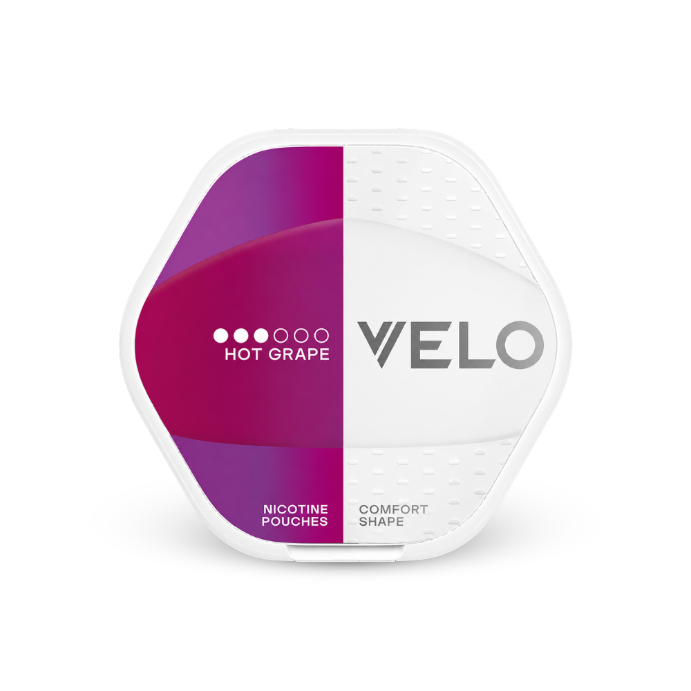 VELO Shift Hot Grape – puszka woreczków nikotynowych