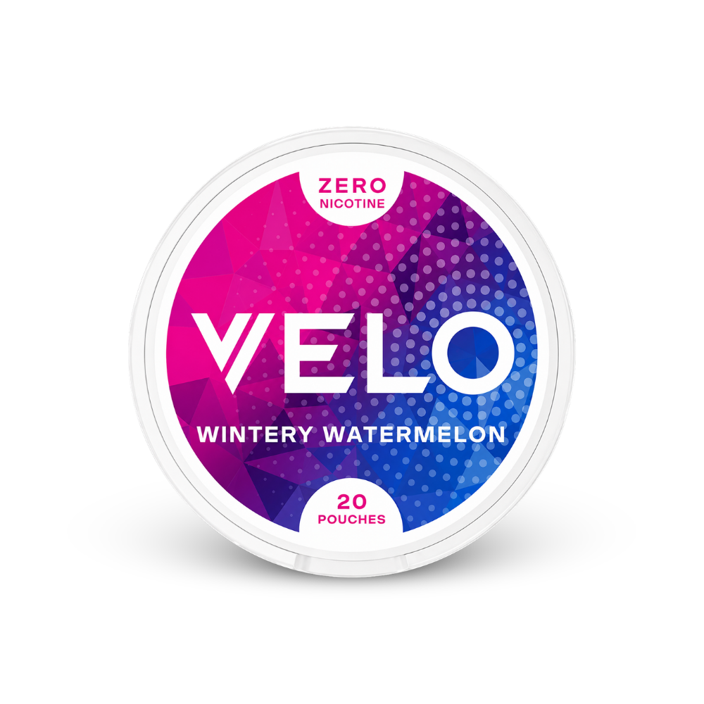 VELO Wintery Watermelon Zero – puszka woreczków nikotynowych