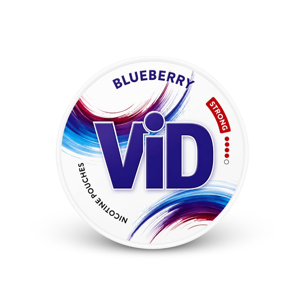 VID Blueberry Strong – puszka saszetki nikotynowe