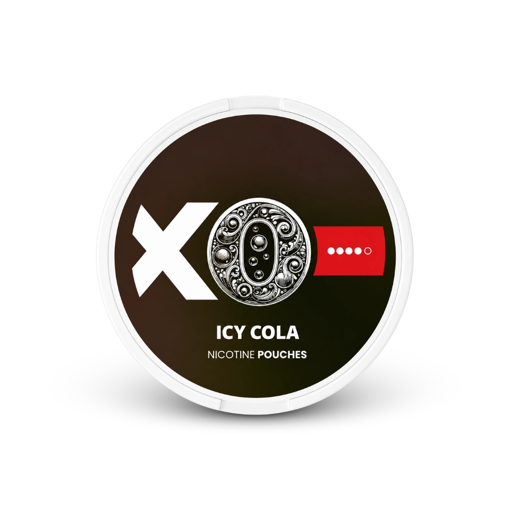 XO Icy Cola – puszka woreczków nikotynowych