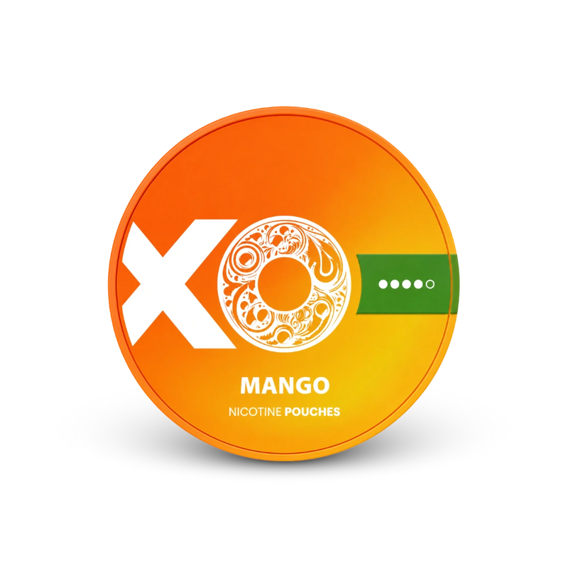 XO Mango – puszka wyrobów nikotynowych