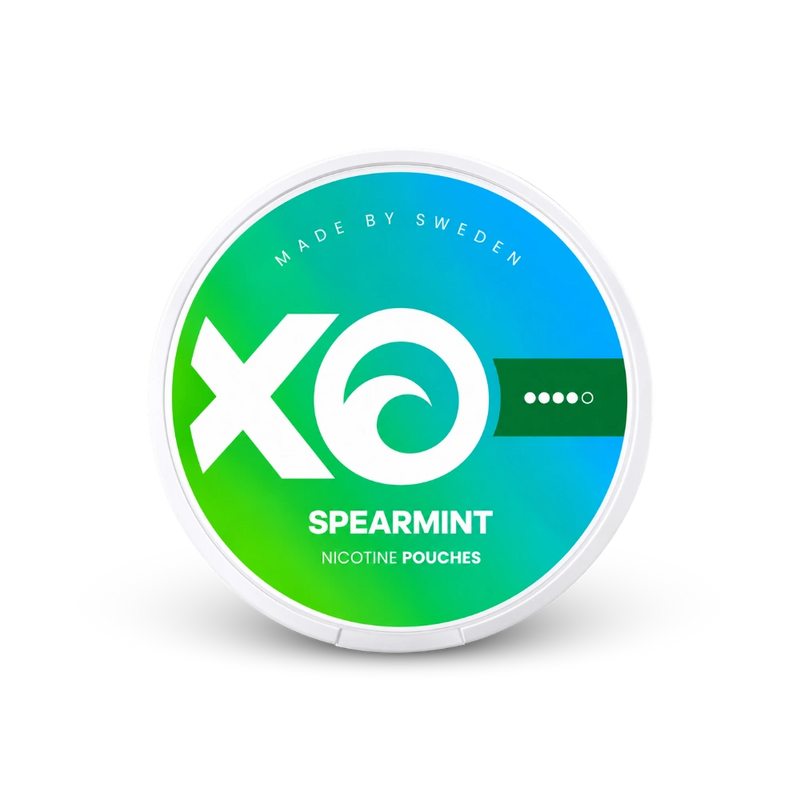 XO Spearmint – puszka woreczków nikotynowych