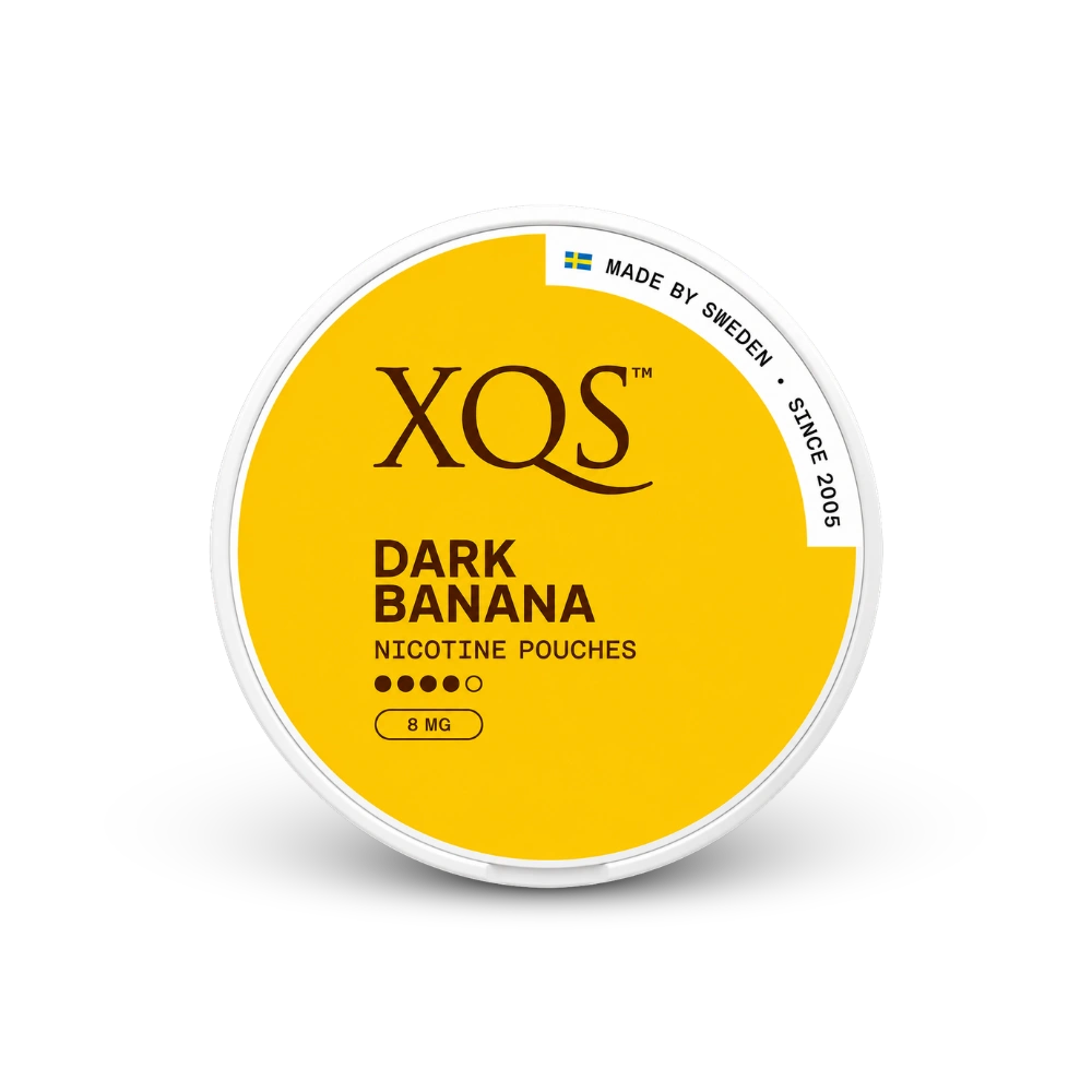 XQS Dark Banana Slim Strong – puszka woreczków nikotynowych