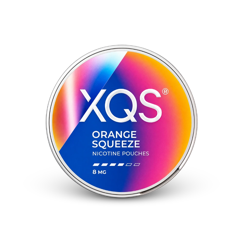 XQS Orange Squeeze Slim Strong – puszka woreczków nikotynowych