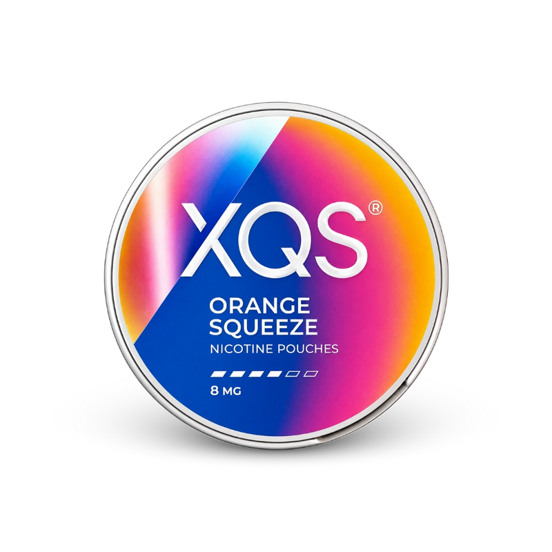 XQS Orange Squeeze Slim Strong – puszka woreczków nikotynowych