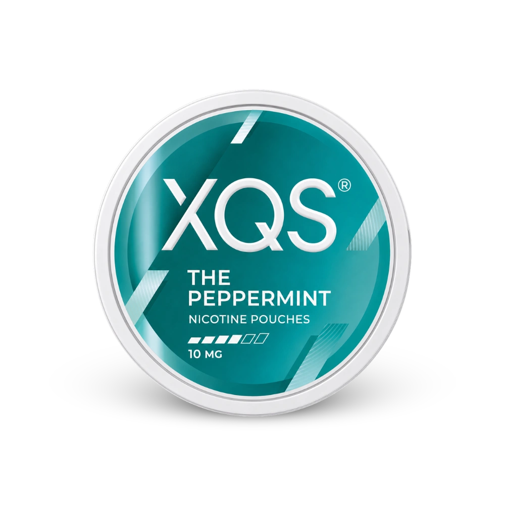 XQS The Peppermint 10mg – puszka woreczków nikotynowych