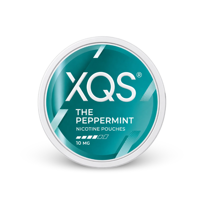 XQS The Peppermint 10mg – puszka woreczków nikotynowych
