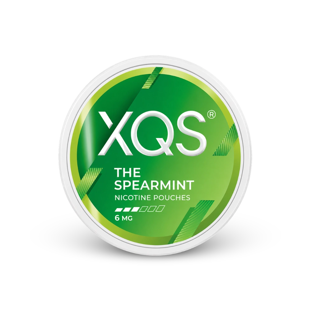 XQS The Spearmint 6mg – puszka woreczków nikotynowych