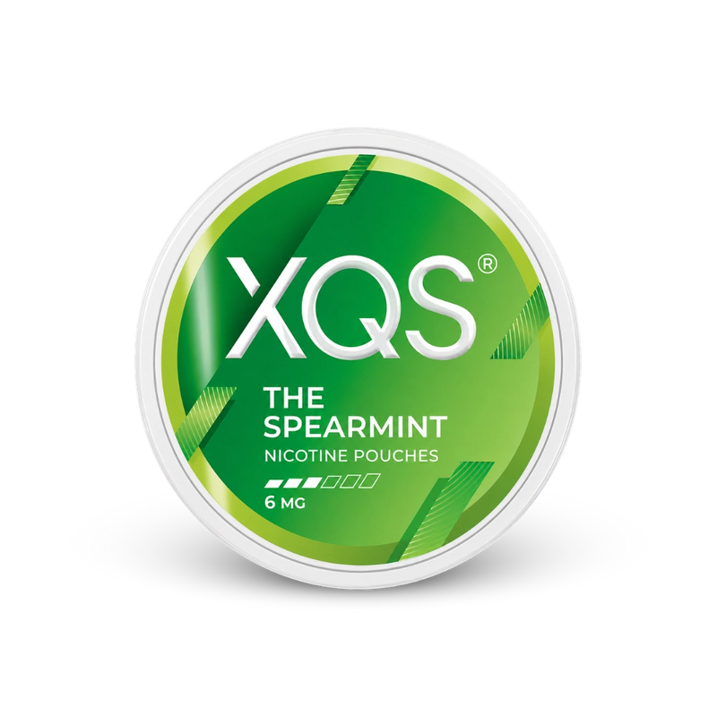 XQS The Spearmint 6mg – puszka woreczków nikotynowych