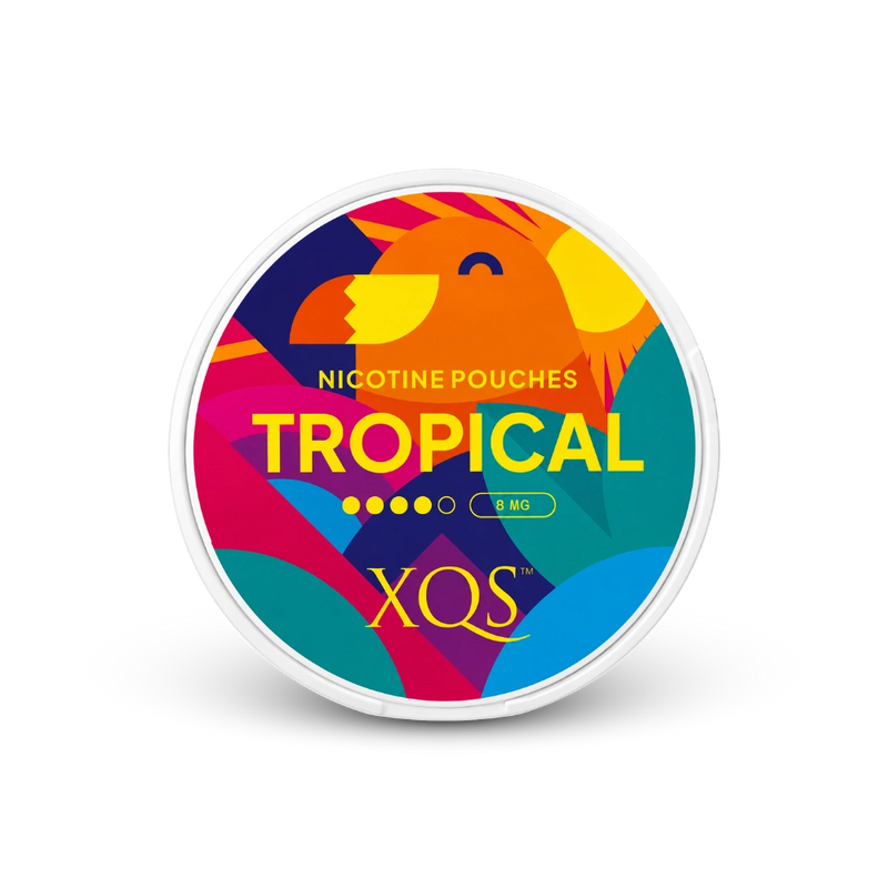 XQS Tropical Strong – puszka saszetек nikotynowych