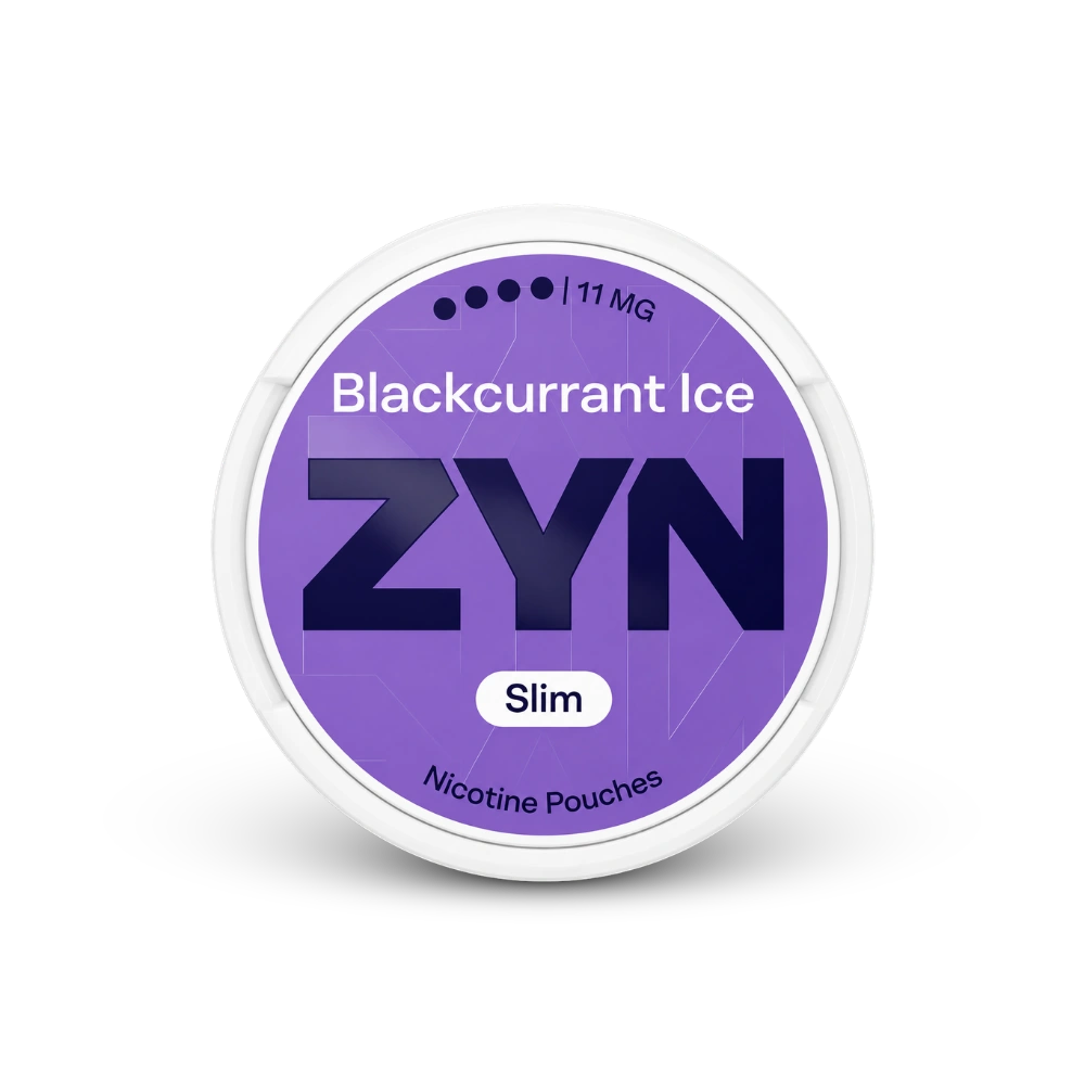 ZYN Blackcurrant Ice Slim S4 – puszka poduszeczek nikotynowych