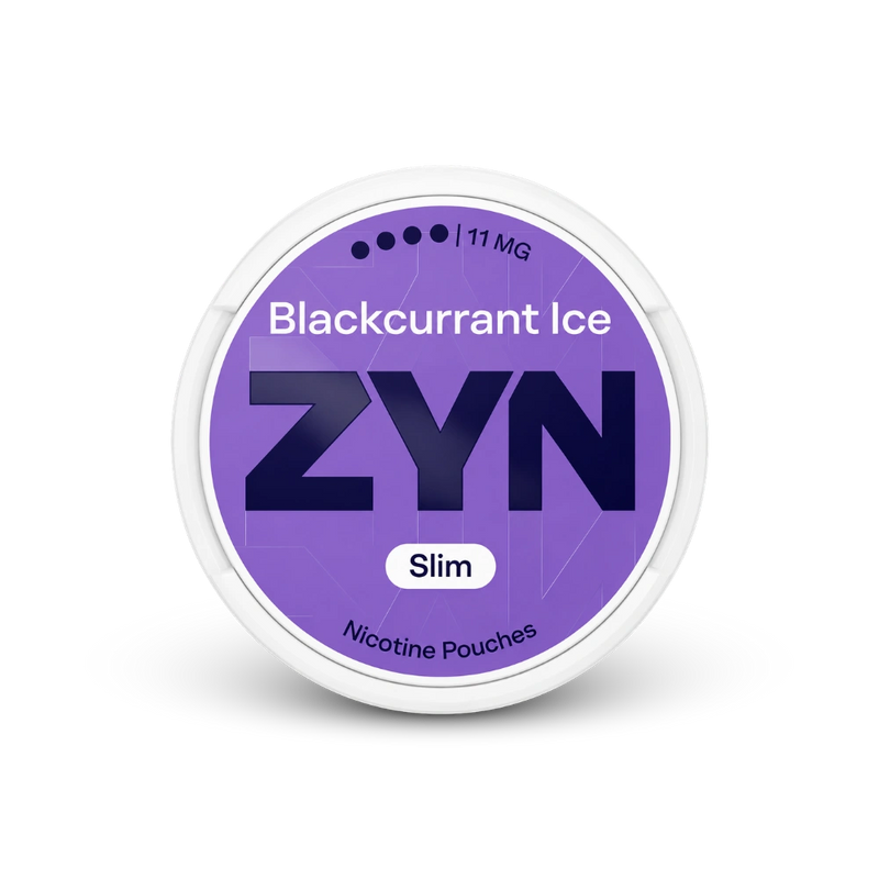 ZYN Blackcurrant Ice Slim S4 – puszka poduszeczek nikotynowych