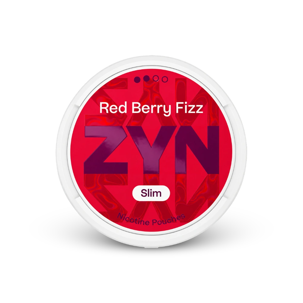 ZYN Red Berry Fizz Slim S2 – puszka saszetki nikotynowej