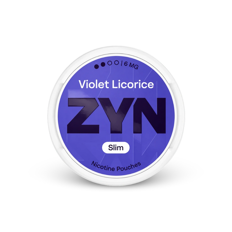 ZYN Violet Licorice Slim S2 – puszka woreczków nikotynowych