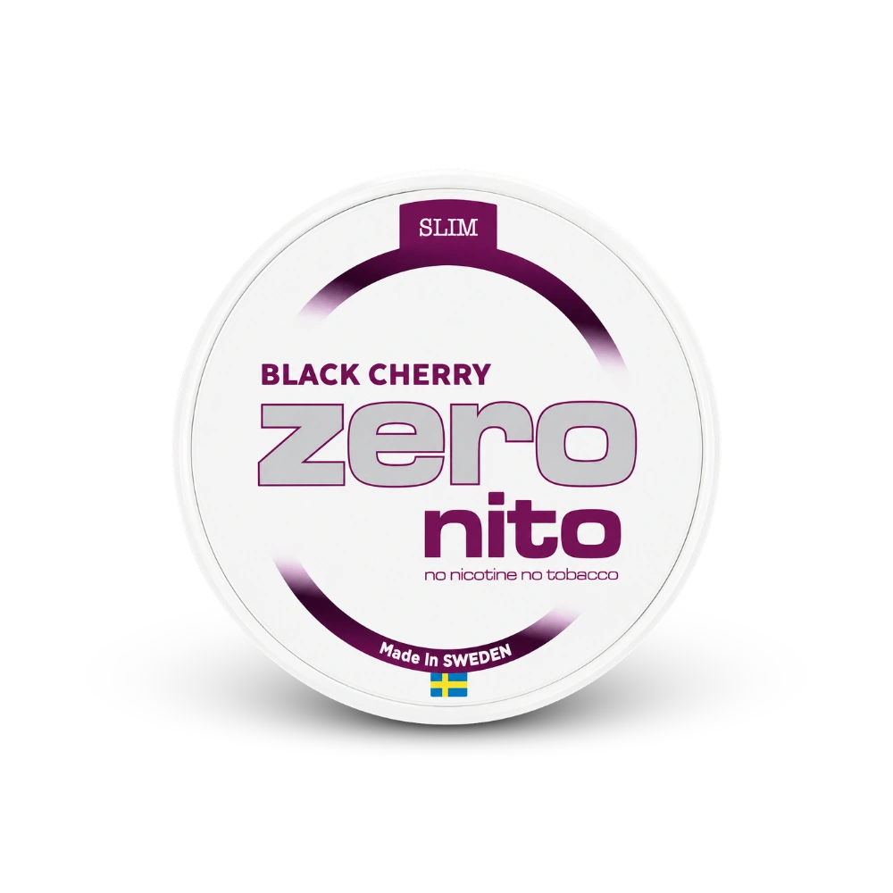 Zeronito Black Cherry Slim – puszka woreczków nikotynowych