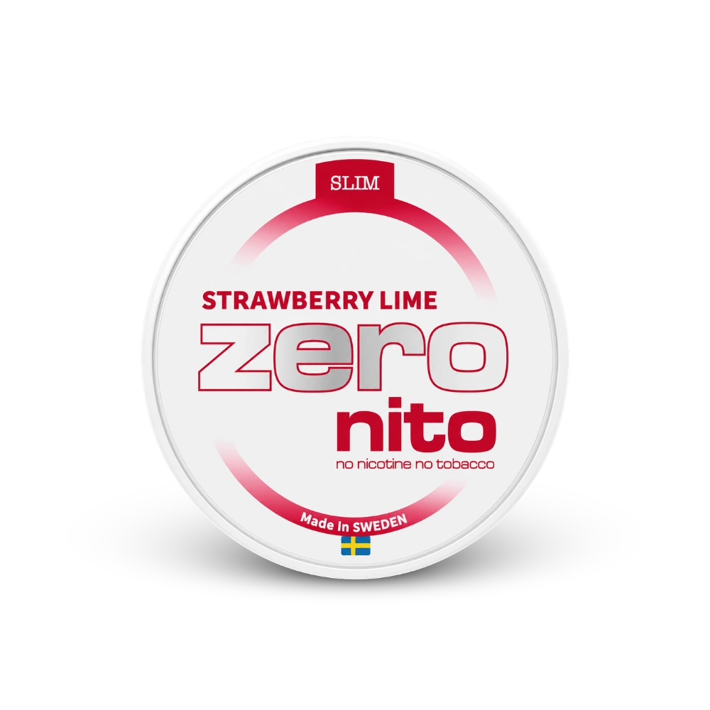 Zeronito Strawberry Lime Slim – puszka woreczków nikotynowych
