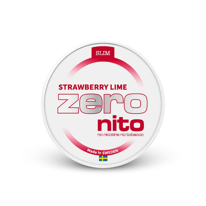 Zeronito Strawberry Lime Slim – puszka woreczków nikotynowych