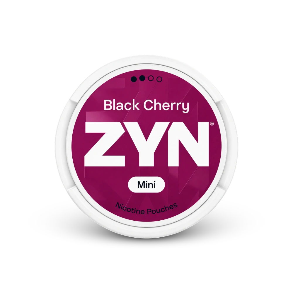 Zyn black cherry mini S2 – puszka saszetki nikotynowej