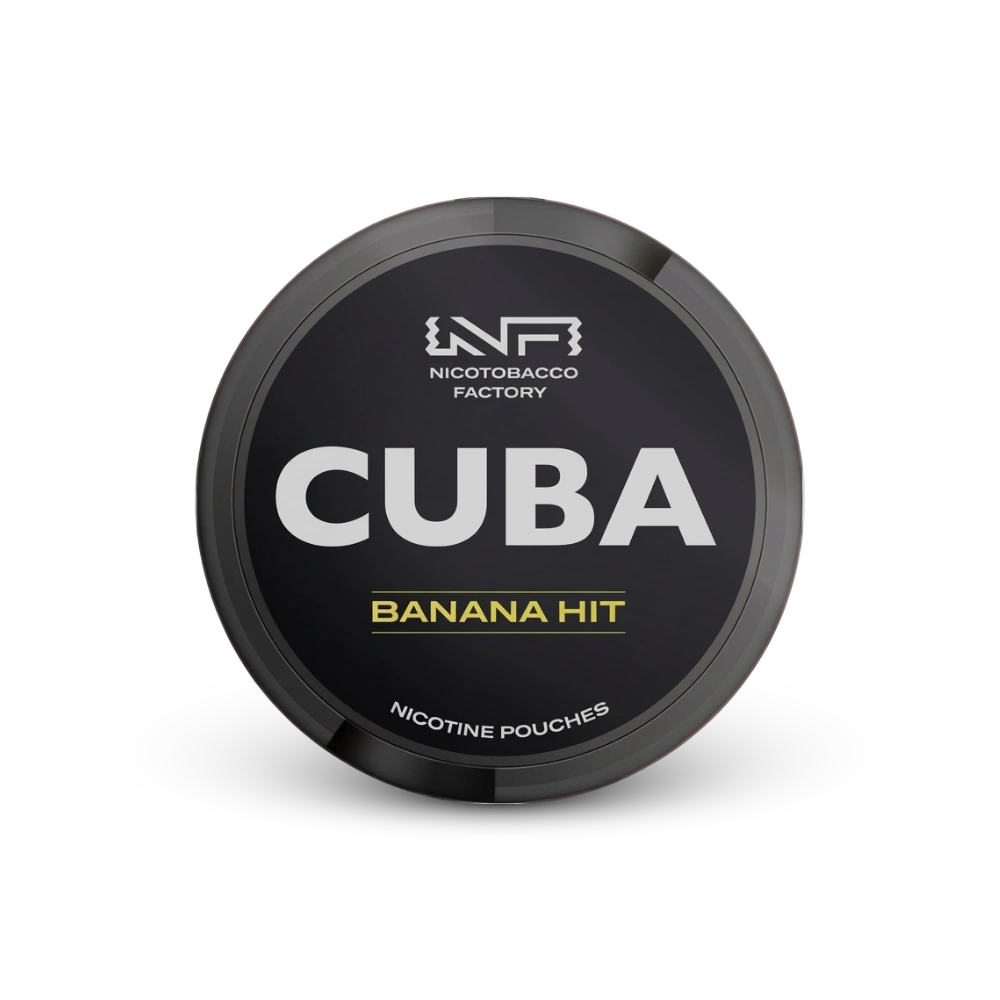 Cuba Black Banana Hit – puszka workowych woreczków nikotynowych
