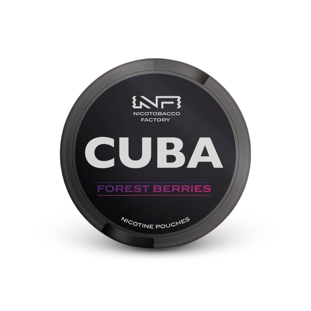 Cuba Black Forest Berries – puszka woreczków nikotynowych