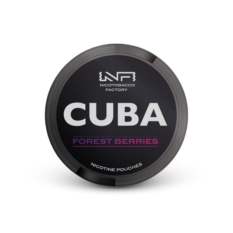 Cuba Black Forest Berries – puszka woreczków nikotynowych