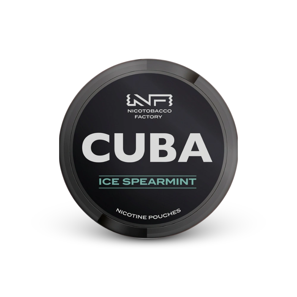 Cuba Black Ice Spearmint – puszka woreczków nikotynowych