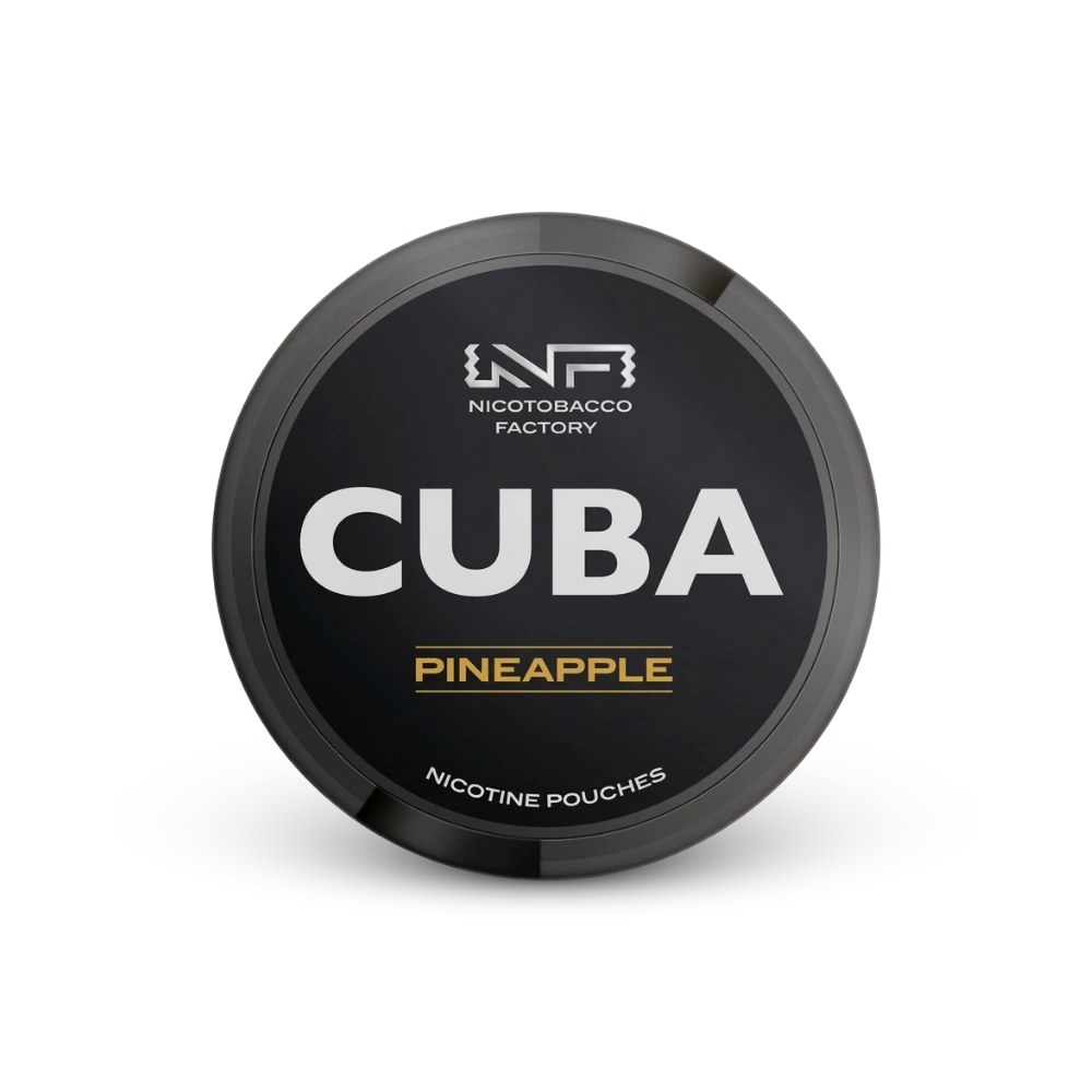 Cuba Black Pineapple – puszka woreczków nikotynowych