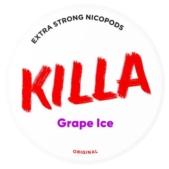 KILLA Grape Ice – puszka workowych pojemników nikotyny
