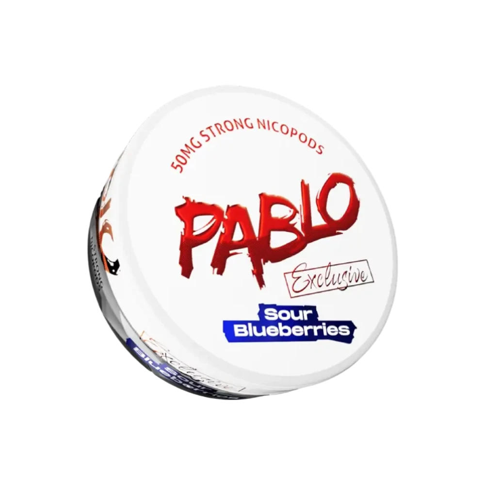 Pablo Exclusive Sour Blueberries 50mg