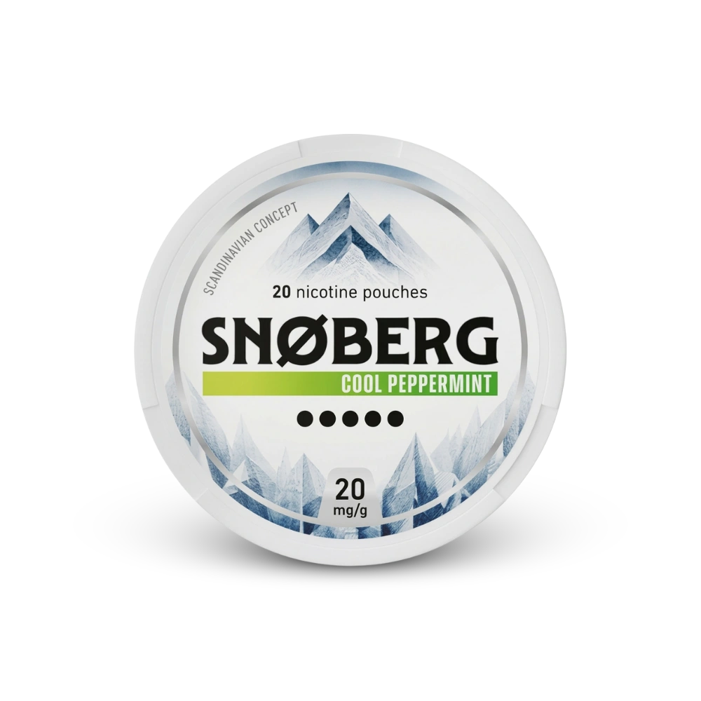 SNOBERG Cool Peppermin 13mg – puszka saszetki nikotynowej
