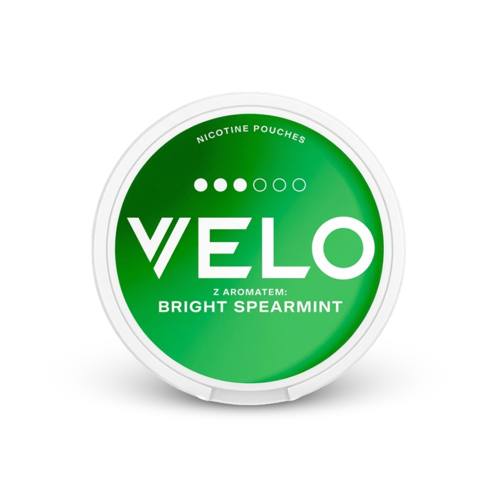 Velo Bright Spearmint – puszka saszetек nikotynowych