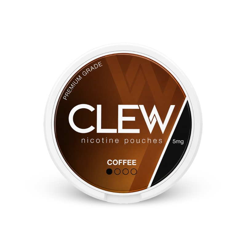 CLEW Coffee 5mg – puszka woreczków nikotynowych